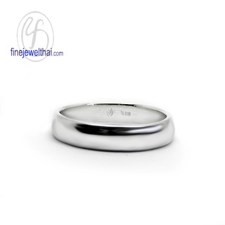 Finejewelthai แหวนเงิน-เงินแท้ 925-แหวนหมั้น-แหวนแต่งงาน-Couple-Silver-Wedding-Ring - R135400