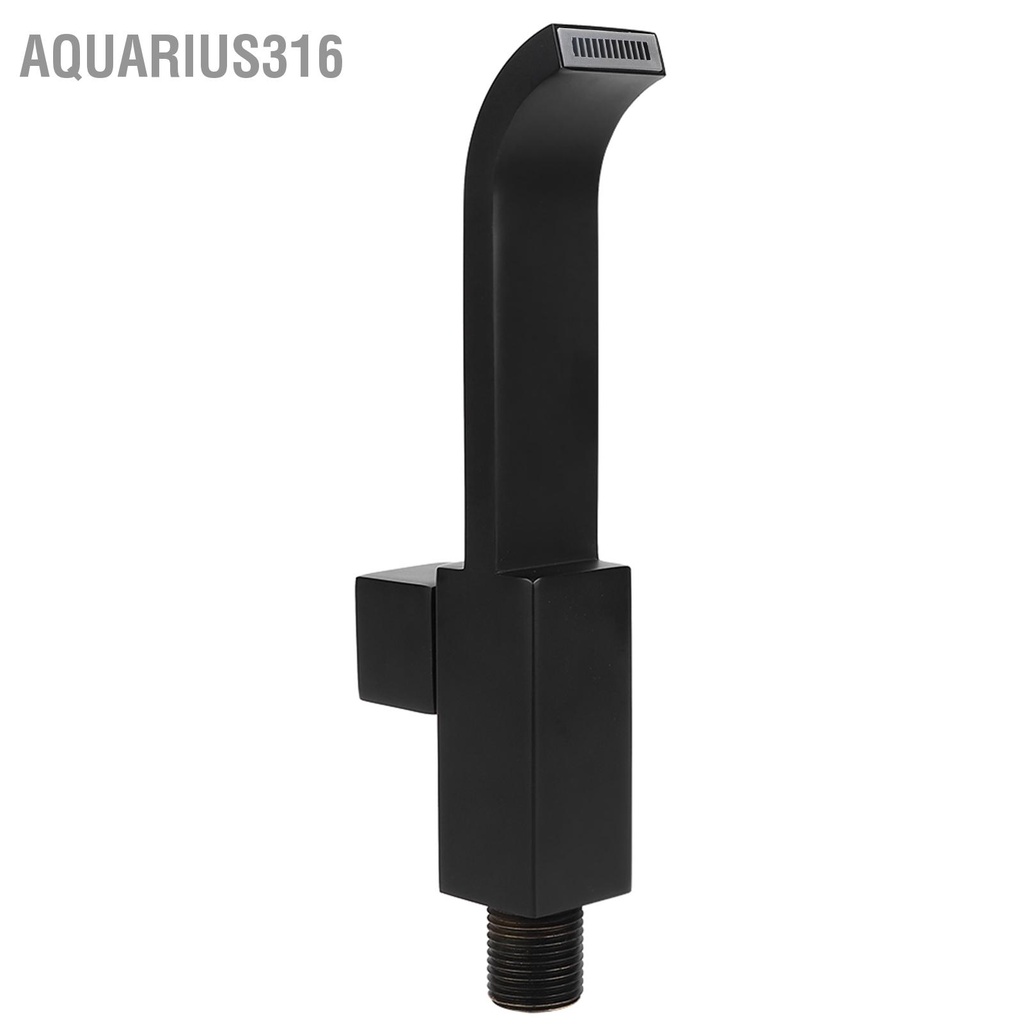 aquarius316-g1-2-ก๊อกน้ําอ่างล้างหน้า-อ่างล้างหน้า-แบบติดผนัง-ก๊อกน้ําเย็น-ก๊อกน้ํา-อุปกรณ์ห้องน้ํา-สีดําด้าน