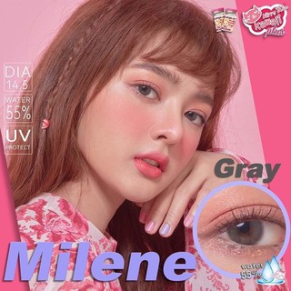 คอนแทคเลนส์ Kitty Kawaii Milene ค่าสายตา 0.00 ถึง -5.00