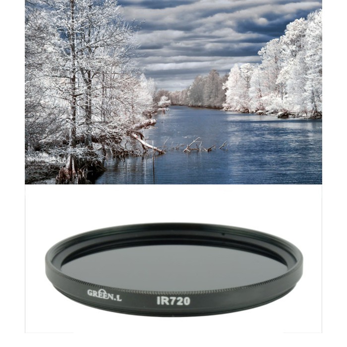 77mm IR720 Infrarot-Passfilter Von DHD Digital | Für Kreative IR-Fotografie | 2 Jahre Garantie
