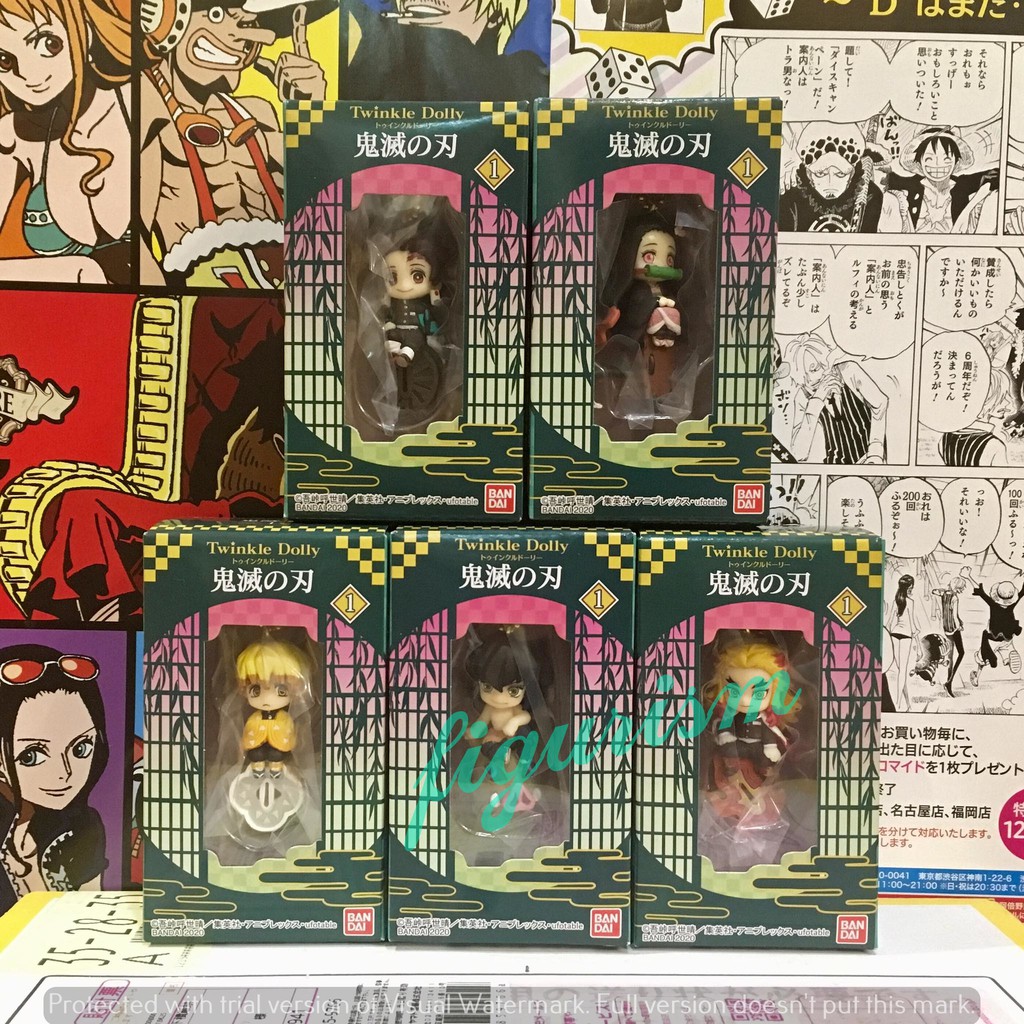 พวงกุญแจ-twinkle-dolly-demon-slayer-vol-1-โมเดล-gashapon-กาชาปอง-kimetsu-no-yaiba-ดาบพิฆาตอสูร-ของแท้-ญี่ปุ่น