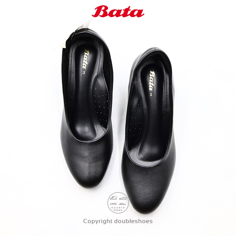 ภาพสินค้าBata รองเท้าคัทชูนักศึกษา คัทชูทางการ หัวแหลม ส้น 2.5 นิ้ว รุ่น 751-6873 ไซส์ 36-41 (3-8) จากร้าน doubleshoes บน Shopee ภาพที่ 2
