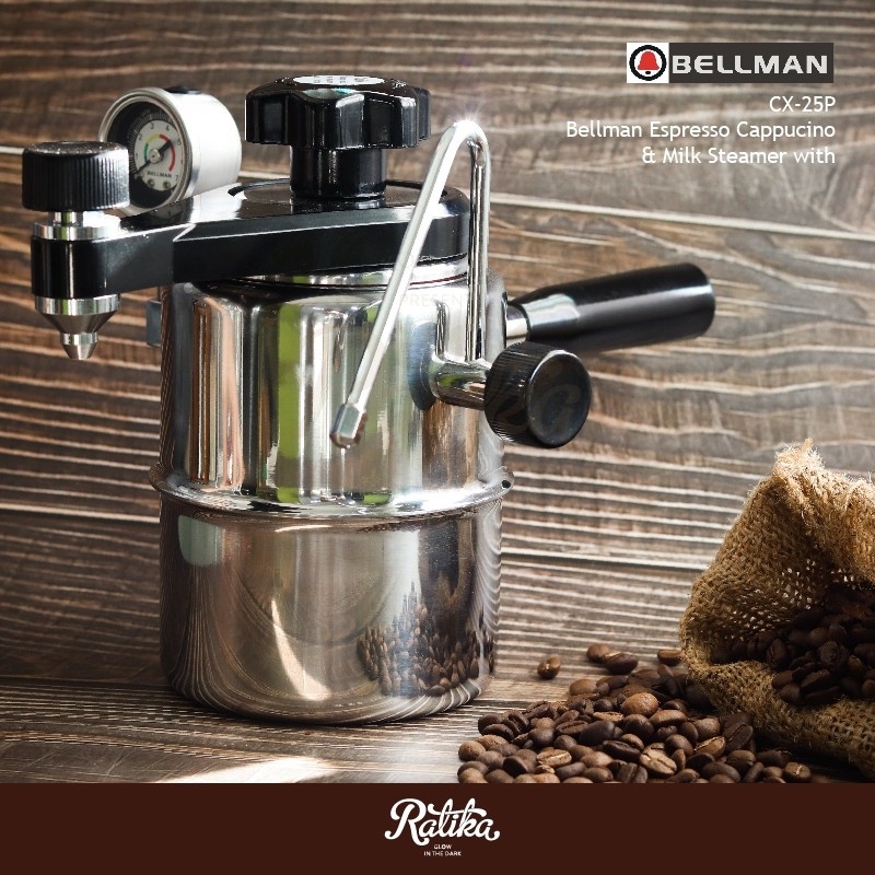 Hot Bellman Stovetop Espresso Maker Online Bellman Espresso Maker CX 25P Cupper S Coffee Tea - Foto 10