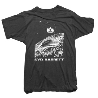 เสื้อยืดโอเวอร์ไซส์เสื้อยืด พิมพ์ลาย Pink Floyd Syd Barrett Moon สไตล์คลาสสิก สําหรับผู้ชายS-3XL