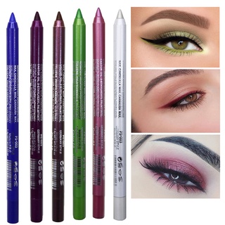 ดินสอเขียนขอบตา อายไลเนอร์ กันน้ํา ติดทนนาน สีสันสดใส 14 สี อายแชโดว์ ลิปไลเนอร์ ปากกา เครื่องสําอาง แต่งหน้า