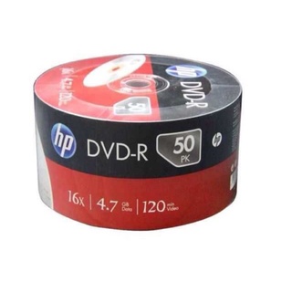DVD-R HP ขนาดความจุ 4.7GB แพ็ค 50 แผ่น
