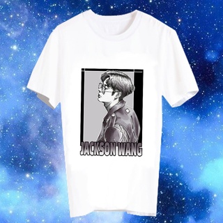 เสื้อยืดสีขาว สั่งทำ Fanmade แฟนเมด คำพูด แฟนคลับ JKSW31 แจ็คสัน หวัง Jackson Wang