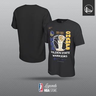 เสื้อยืดผ้าฝ้ายพิมพ์ลายเสื้อยืด ลายบาสเก็ตบอล Nba 2022 Koas Champions Golden St Warriors Locker Room Edition