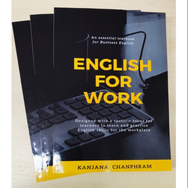 หนังสือภาษาอังกฤษเพื่อการทำงาน (English For Work) | Shopee Thailand