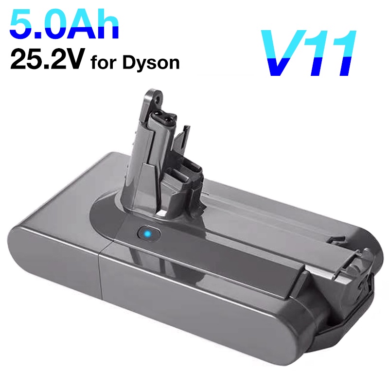 Batterie Rechange 3800mAh Pour Aspirateur Dyson V11 Animal/Fluffy/Absolute Extra - Click-in (Pas Pour Modèles à Vis)
