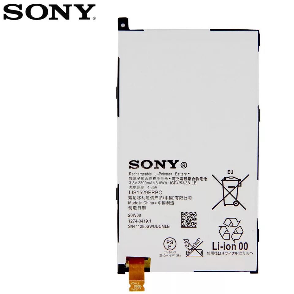 แบต-แท้-sony-xperia-z1-mini-d5503-zlis1529erpc-2300mah-พร้อมชุดถอด-ประกัน-3-เดือน