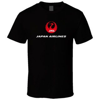 2021 GILDAN 2020 Gildan - Jal Japan Airlines เสื้อยืดลําลองผ้าฝ้ายแขนสั้น Size S - 3 Xl