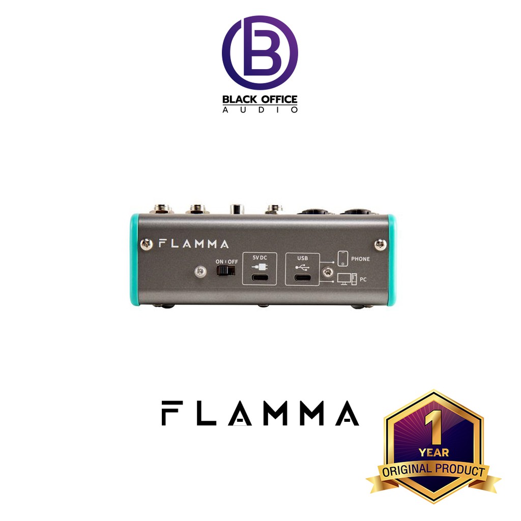 flamma-fm10-มิกเซอร์สำหรับไลฟ์สตรีม-ดิจิตอลมิกเซอร์-digital-mixer-live-streaming-blackofficeaudio