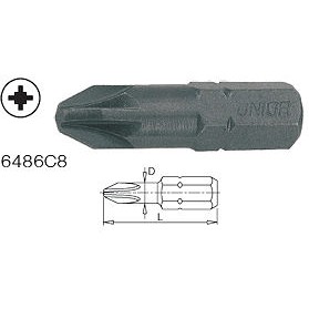 unior-6486c8-pz3x32mm-ดอกไขควงตอกแฉกโพซี่-แกน-5-16-ยาว-32mm-6486