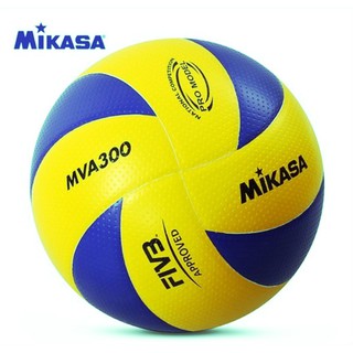 ภาพขนาดย่อของภาพหน้าปกสินค้าวอลเล่บอล Mva300 วอลเล่บอล ลูกวอลเลย์บอลหนังพียู Mikasa MVA300 จากร้าน apple_bean.th บน Shopee