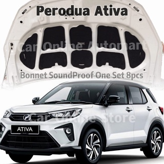 Perodua Ativa CARFIT โฟมฟองน้ําครอบฝากระโปรงหน้า กันเสียง คุณภาพสูง (1 ชุด 6 ชิ้น)