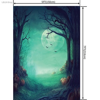 ⊕5x7ft Duluda Halloween Night Vinyl Photography Backdrop Studio Background Props ✨dysunbey