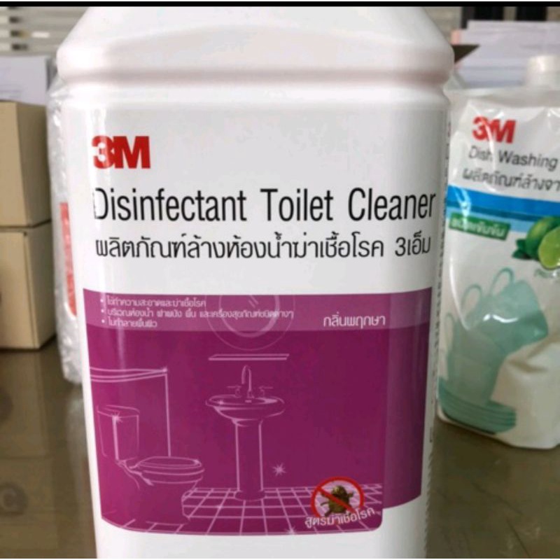 น้ำยาล้างห้องน้ำ-3m-ผลิตภัณฑ์ล้างห้องน้ำกลิ่นพฤกษา-3-8ลิตร-ล้างห้องน้ำฆ่าเชื่อโรค-3เอ็ม