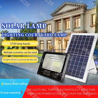 ไฟโซล่าเซล Solar lights LED 300W 200W 120W 80W 55W 30W ไฟสปอตไลท์ กันน้ำ ไฟ Solar Cell ใช้พลังงานแสงอาทิตย์