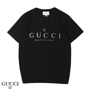 GU***CC เสื้อยืดแขนสั้นพิมพ์ลายแฟชั่นใหม่ไซส์ใหญ่