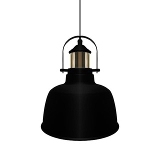 โคมไฟช่อ ไฟช่อ MD 18D80BK CAR MT 1 หลอด สีดำ/ทอง โคมไฟภายใน โคมไฟ หลอดไฟ PENDANT LAMP CARINI 18D80BK BLACK