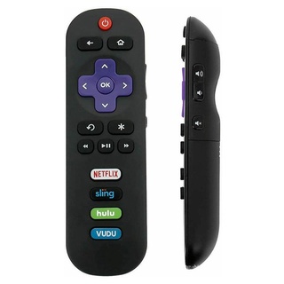 รีโมตคอนโทรล RC280 RC282 แบบเปลี่ยน สําหรับ TCL Roku Smart LED TV Television Netflix Sling Hulu DirecTV