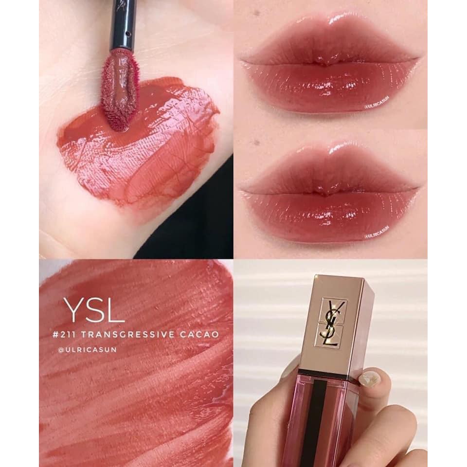 SON MÔI YSL ĐA DẠNG TÔNG MÀU ĐỎ HỒNG NÂU ĐẤT VỚI THIẾT KẾ SANG TRỌNG TINH TẾ