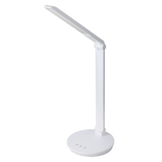 โคมไฟอ่านหนังสือ ไฟอ่านหนังสือ LED LA-N138-WH CARINI ABS ขาว โคมไฟ โคมไฟ หลอดไฟ DESK LAMP LED LA-N138-WH CARINI ABS WHIT