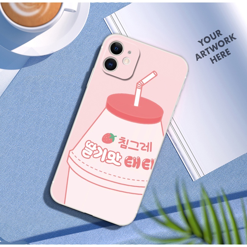 เคสซิลิโคนนิ่ม-ลายนมน่ารัก-กันกระแทก-สําหรับ-iphone-12-mini-11-pro-xs-max-x-xr-13-14-pro-max-8-7-6s-plus-se2