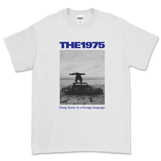 ทางเลือกที่ดีที่สุดของคุณเสื้อยืดแขนสั้น พิมพ์ลาย The 1975 BEING FUNNY IN A FOREIGN LANGUAGE สําหรับผู้ชายS-5XL