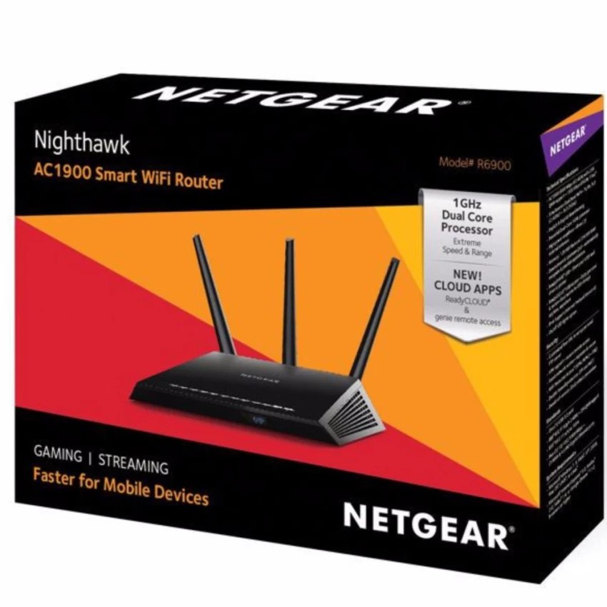 Netgear R6900 Nighthawk AC1900 Smart WiFi Router Shopee Thailand