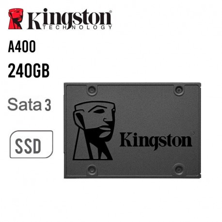 ภาพหน้าปกสินค้า240 GB SSD (เอสเอสดี) Kingston A400 ( SA400S37/240G ) รับประกัน 3 - Y จากร้าน hardware_corner บน Shopee