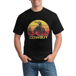 เสื้อครอปสายฝอ - คาวบอย Rodeo วัวขี่ตะวันตกในสต็อกนุ่ม Tshirts หลายสีตัวเลือก