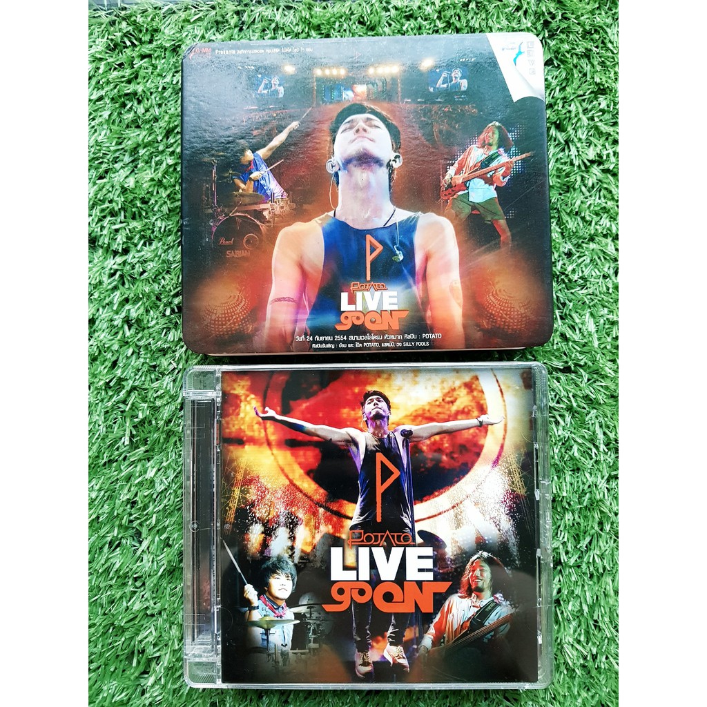 vcd-คอนเสิร์ต-potato-live-go-on-concert-วงโปเตโต้