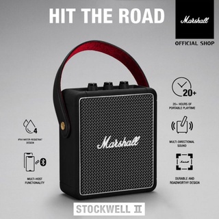 Marshall Stockwell II ลำโพงบลูทู ธ รุ่นที่สอง ลำโพงมินิแบบพกพาในบ้านกลางแจ้ง Creative Retro Bluetooth Speaker
