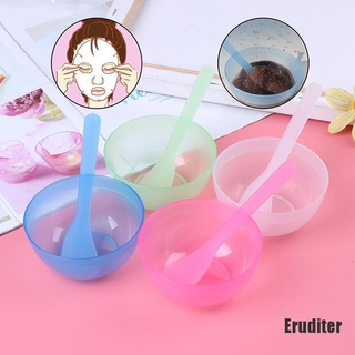 &lt;Eruditer&gt; 2 In 1 ชุดชามโฮมเมด Diy อุปกรณ์เสริมสําหรับใบหน้า