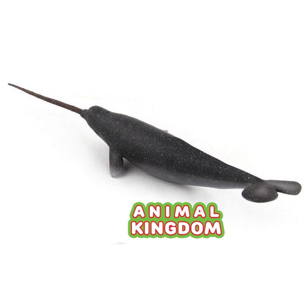 animal-kingdom-โมเดลสัตว์-ปลาวาฬยูนิคอร์น-ขนาด-26-50-cm-จากสงขลา