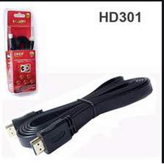 CABLE  HDMi  OKER  HD-301 1.8M  1.4 GOLD  สาย เเบน