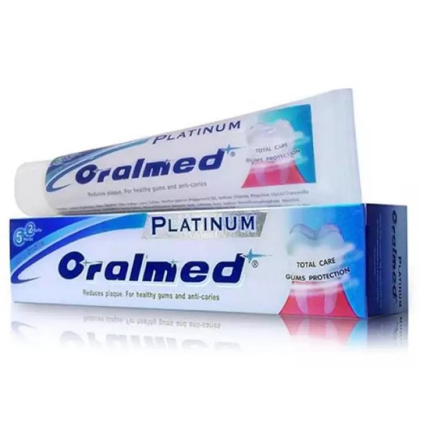 ยาสีฟันออรัลเมด-พลาทินัม-oralmed-platinum-ขนาด-160-g