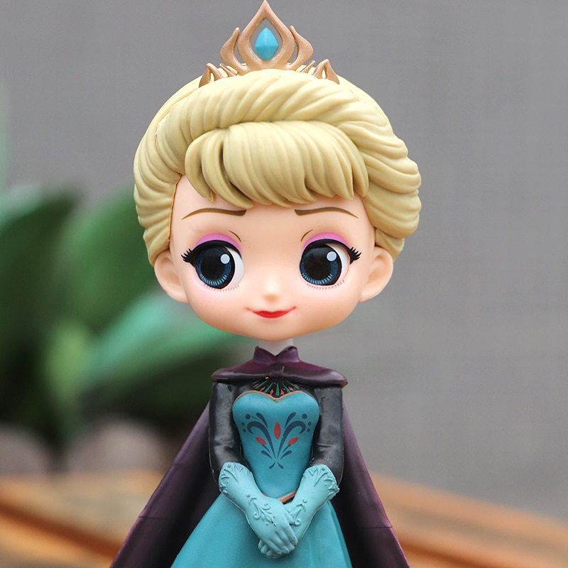 ภาพสินค้าโมเดลตุ๊กตาฟิกเกอร์ Disney Frozen Elsa Anna Princess PVC ของเล่นสําหรับเด็ก จากร้าน wonderfulmood01.th บน Shopee ภาพที่ 3