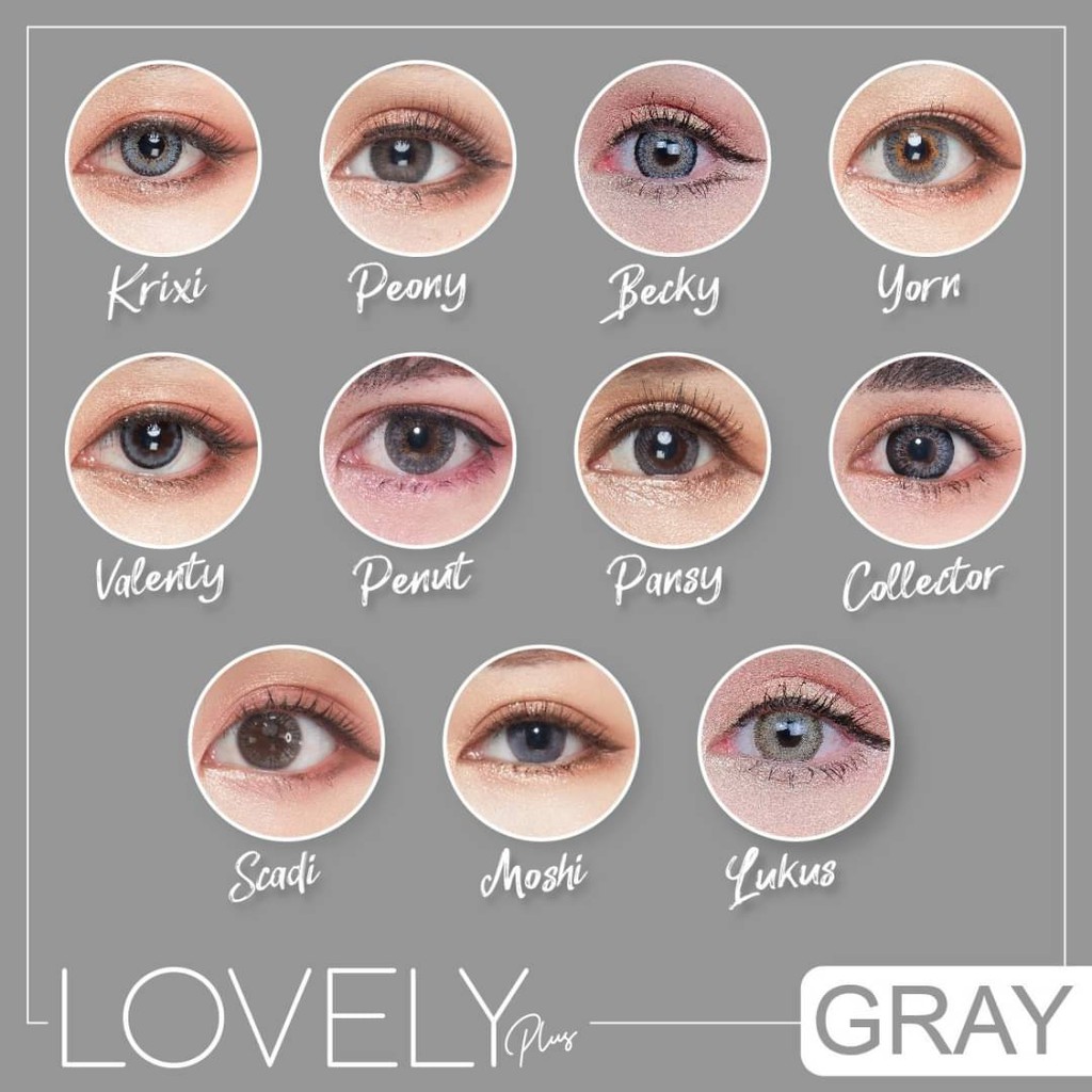 รวมลายขายดี-lovely-lens-set-2-gray-brown-contactlens-บิ๊กอาย-คอนแทคเลนส์-ราคาถูก-แถมตลับฟรี