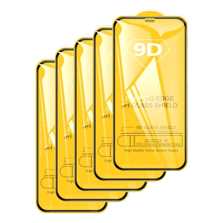 โปรโมชั่น : 5PCS 9D ฟิล์มกันรอย for Iphone 11 14 13 12 Pro Max 7 8 Plus XR X Xs Max SE 2022 2020 6 6s 13 Mini 7plus 8plus ฟิล์มกระจก