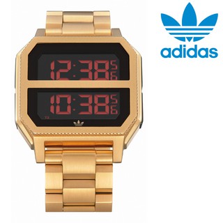 Adidas ADZ21502-00 Archive MR2 นาฬิกาข้อมือผู้ชาย สีทอง