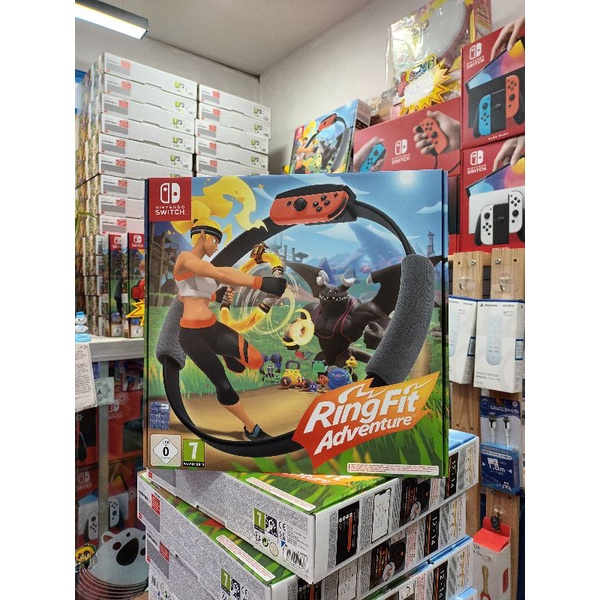 ภาพสินค้าเกม RING FIT ADVENTURE สำหรับเครื่องเกม Nintendo switch(ไม่รวมเครื่องเกม) พร้อมส่งคะ จากร้าน bmmodtanoi บน Shopee ภาพที่ 1