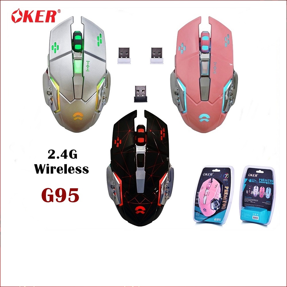 Oker mouse wireless 2 4g predator g95 2 4g 