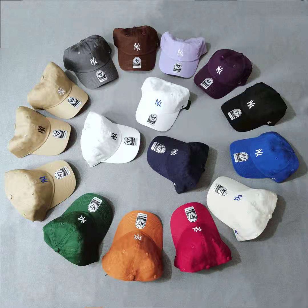 หมวกเบสบอล-แบบนิ่ม-ขนาดเล็ก-มาตรฐาน-la-ny-47-แบรนด์