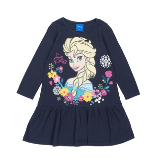 ภาพหน้าปกสินค้าDisney Frozen Elsa Dress - ชุดกระโปรงเด็กเอลซ่าแขนยาว โฟรเซ่น - สินค้าลิขสิทธ์แท้100% characters studio ที่เกี่ยวข้อง