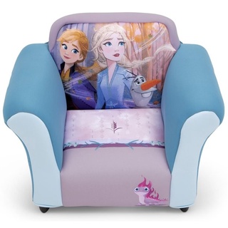 เก้าอี้โซฟา ลาย Disney Frozen II Upholstered Chair with Sculpted Plastic Frame by Delta Children