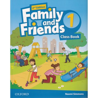 DKTODAY หนังสือแบบเรียน FAMILY &amp; FRIENDS 1:CLASS BOOK (2ED) 2019