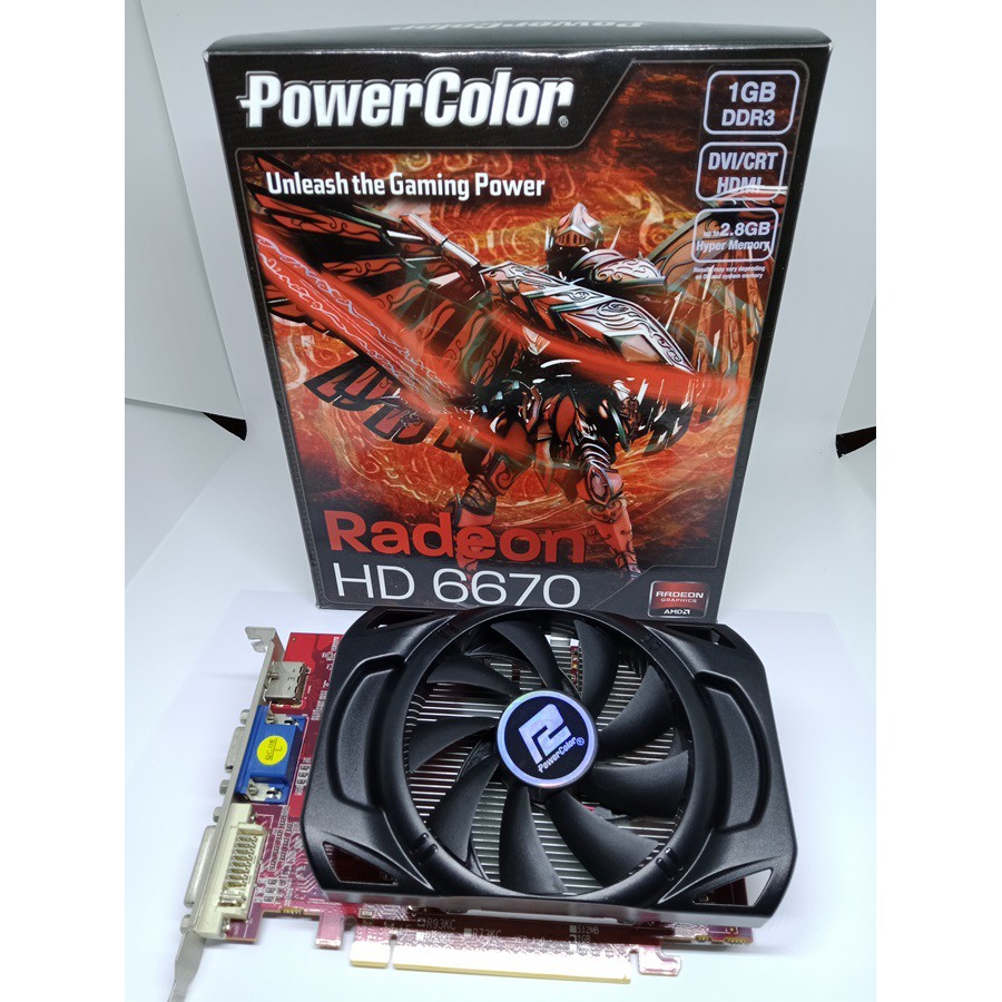 POWER COLOR Radeon HD 6670 1GB DDR3 Shopee Thailand